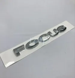 New style Focus Lettering Logo Emblem For focus Car Rear Trunk Badge Name Plate Sticker6044720