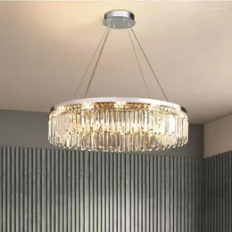 Lampy wiszące lampy dekoracji domowej luksusowe kryształowy salon żyrandol lampa sypialnia lampa sufitowa oświetlenie wewnętrzne