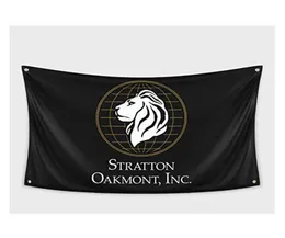 Stratton Oakmont Banner Flag 3x5ft Polyester Outdoor or Indoor Club Digital printing Banner and Flags Whole5308463