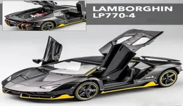 Lamborghini LP770 Model samochodowy Symulacja 132 Dekoracja zabawek Prezent1617207