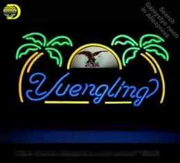 Andra belysningslampor rör Yuengli Lager Eagle Neon Sign Bulb Lights For Beer Bar Pub Glass Tube Handcraft Lamps Iconic Store Di6741953