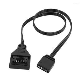 Kable komputerowe Złącza S ARGB Adapter 5V 3Pin do 8pin/6 Pin samiec ulepsza roztwór oświetlenia o długim zamienniku o długości 30 cm Dostarczenie OTA50