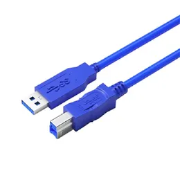 Кабель для печати USB 2.0 AM-BM Кабель для передачи данных USB 3.0 «папа-папа» Высокоскоростной кабель для печати с квадратным портом