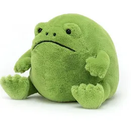 Plush Dolls 20cm Kawaii Ricky Rain Frog Plush Toy Soft Stuffed Animal Doll Lovely Fat Frog Doll Baby Toys Plushie Gift Toy for Children Girl