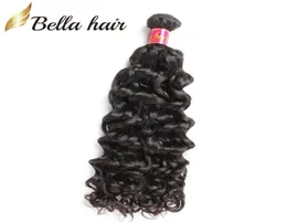Bellahair Малайзийские волнистые волосы для наращивания волос, пучки волос, девственные волосы, 1030 дюймов, двойной уток2290991