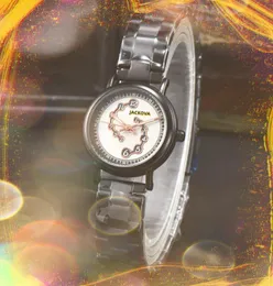 Luxury Favor Mystery Gift Women Quartz Watches Lucky Small Dial rostfritt stålklocka Montre de Luxe Top Model Watches Gifts