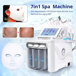 Mikrodermabrazyon Etkili 7in1 SPA HYDRA Su Temizleyici Hidro Oksijen Jet Sprey Bio Radyo Frekansı Aqua Diamond Dermabrazyon Makinesi