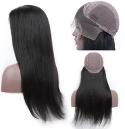 Pelucas de cabello humano con frente de encaje 13x4 para mujeres negras por pelucas frontales de encaje 360 depiladas con cabello de bebé Onda de cuerpo recto brasileño 1508107702