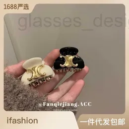 Hair Clips & Barrettes Designer Luxury Gold Label CEL Triumphal Arch Acetic Acid Small Grab Clip Fashionable Instagram Premium Clip Versatile Accessories for Women