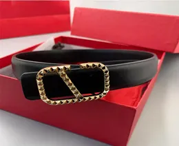 Luxury Designer Belt Classic Solid Color Gold Letter Belts For Women Designers Vintage Pin Needle Buckle Belts 6Colors Bredd 23 1912848