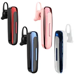 E1 Earphone Bluetooth 5.0 Business Wireless Headphones Ear Hook Hi-Fi Stereo Headset Hands Free Sports Protects مع MIC