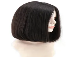 Fine Sheitels 4x4 Silk Top Base Bob Style Jewish Wig Black 1b 12A Finest Brazilian Virgin Human Hair Perimum Kosher Wigs Capless 8723106