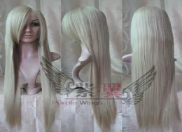 New Long Platinumblond Cosplay Party Wig 80cm012345675450348