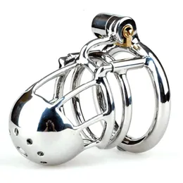 316L stal nierdzewna samca Pa Chastity DevicePenis Ringcock Cage z Plugpenis Lockchastity BeltAldAlt Sex Toys for Men 240102