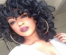 this hairstyle brazilian Hair African Ameri natural short loose wave wig Simulation Human hair natural wave wig2641608