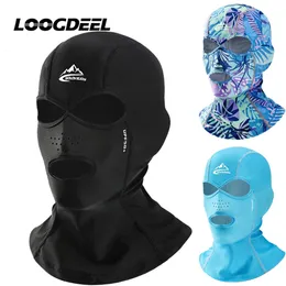 LOOGDEEL Radfahren Sturmhaube Atmungsaktive Eis Seide Angeln Facekini Outdoor Sport Gesichtsmaske Hals Schützen Sonnenschutz Kopfbedeckung Unisex 240102