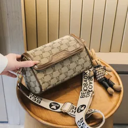 Borsa a tracolla casual con stampa animalier elegante e leggera 240102