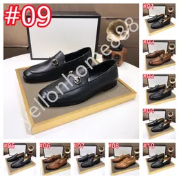 40 Style Erkekler Lüks Tasarımcı Elbise Ayakkabı İtalyan Erkekler Brogue Düğün Dantel Yukarı Deri resmi parti Oxfords Boyut 38-46