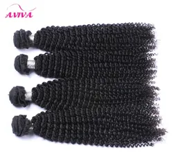 몽골 키키 곱슬 곱슬 머리 짜기 묶음 묶음 3pcs 로트 가공되지 않은 몽골 곱슬 머리 wefts Afro Kinky Curly remy hummy human hair 2920657