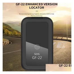Aksesuarlar Araba DVR Araba GPS Aksesuarları GF22 Tracker Güçlü Manyetik Küçük Konum İzleme Cihazı Arabalar İçin Motosiklet Kamyonu Kayıt