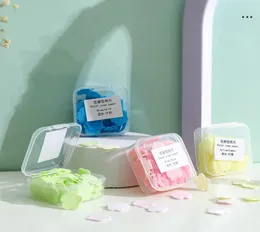 Carta portasapone portatile Petalo per viaggi Gel disinfettante per le mani Sapone profumato antibatterico Scaglie da bagno Saponi per lavare le mani dei bambini6742520