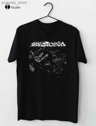 Мужские футболки Dystopia American Crust Punk Heavy Metal Band Garbage Футболка S-4XL Q230102