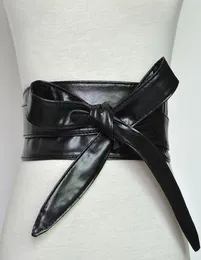Cinture da donna Cintura con lacci Bowknot per una fascia più lunga e larga Cravatte con fiocco Abito da donna Decorazione Moda Pu 2022 Adulto8569506
