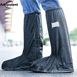 2023 regen Schuhe Outdoor Transparent Wasserdichte Regentag Stiefel Abdeckungen AntiSlip Radfahren Überschuhe 240102