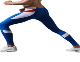 Rajniki biegowe rajstopy mężczyźni zimowi ciepłe długie johns sportowe legginsy fitness Sportswear Spodery siłowni spodnie treningowe chude 8713566