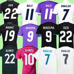 Real Madrids Retro Soccer Jerseys Bale Benzema Modric Classic Camiseta Home Away Raul R.Carlos 05 06 07 08 09 10 11 12 13 14 2005 2006 2010 2011 Ronaldo Football قمصان