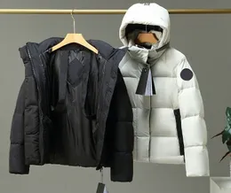 Mens Down Jackets Designer Canadian Gooss Kurtka płaszcza zimowa damska moda zagęszczona ciepła unisex z kapturem płaszcz klasyczny odzież wierzchnia 494p#