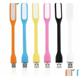 Usb Gadgets 1Pcs Mini Led Read Light Computer Lamp Flexible Tra Bright For Notebook Pc Power Bank Partner Tablet Laptop C1 Drop Delive Ot5Xt