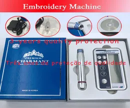 Charmant Permanent Makeup Machine Kit för Eyebrow Tattoo Lip Eyeliner Microblading Pen Set Dermografo Make Up Microblade Machine9047892