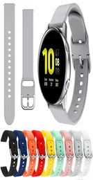 20mm 22mm Silicone Strap for Samsung Galaxy Watch 42mm Active 2 40 44mm Gear S2 Soft Sport Watch Band Watchbands for Huami Amazfit6531297