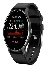 Zl02 Smart Watch Men Full Touch Screen Sport Litness Watches IP67 Bluetooth مقاومة للماء لـ Android iOS Smartwatch Menbox7529034