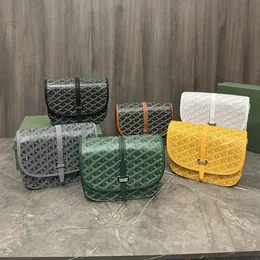 Belvedere MM Bag Designer Shoulder Men Wallet Handbag Luxury Single Crossbody Women Saigon Leather Classic