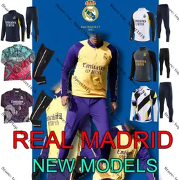 2024 2025 Real Madrid Kids Kit Tracksuit Suit Vini Jr Bellingham 23/24 Real Madrid Men Football Camavinga Sports Chandal Futbol Abab Aabab