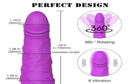 Quelindavo10 Modi Echtdildo Vibrator für Frauen Weiches weibliches Vagina-Massagegerät Masturbator DIE Produkte für Frauen247b2011479