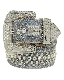 2022 DesignerBelt Simon Belts for Men Women Shiny diamond belt Black on Black Blue white multicolour huiya06 NO26609374