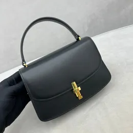 THE ROW Sofia 10 Calf Top Handle Bag Handbag 2024 Fashion Designer Handbags Black Brown Purse