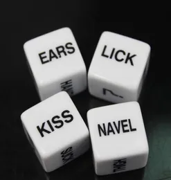 Whole 1919mm 2pcsset New Exotic Novelty Sex Dice Sex Products Adults Luminous Dice Love Ludo Galloping Dominoes for Adult Ga2552961