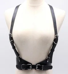 Cintos moda pu couro corpo bondage feminino estilo punk harajuku oring ligas cinto gaiola escultura arnês cintura cinta suspend5353180