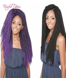 ombre burgundy 3D Cubic crochet braids hair 120g 3d cubic crochet hair extensions synthetic braiding hair for black wome 4x 9508800