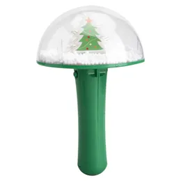 12 V Weihnachten Kinder LED Handlicht Pilzform Spin Spielzeug Geschenk für Kinder 240102