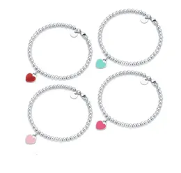 T Designer Love Hand Link Luxury Brand 4mm Ball Chain Senior Fashion Bracelet Party Wedding Accessories Couple Gifts5393152