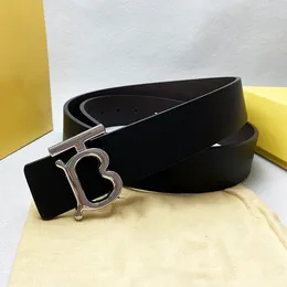 Designer Belt Men's Belt Fashion Märke Pin Buckle Classic Style