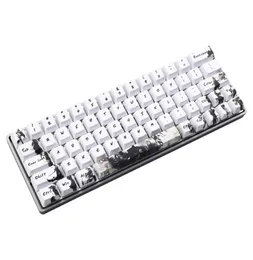 DYESUBBED PBT KEYCAP OEM -profil för MX Switches GH60 RK61ALT61Annie Poker GK61 GK64 DZ60 Tangentbord Knight Errant KeyCaps 210615352138