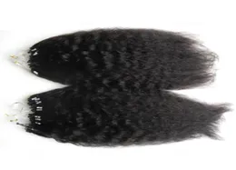 200 جم من الخشن ياكي حلقة صغيرة الشعر 1GS 100GPACK 100 بشرة بشرية kinky روابط MICRO BEAD مباشرة recy recy extensions 180393450051