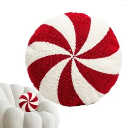 Travesseiro Natal Candy Cane Peppermint Travesseiros Bonito Lance Para Meninas Presente de Férias Casa Carro Quarto Sofá