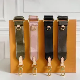 M44823 classic multi Bag Parts Accessories 9 Colors Shoulder straps for 3 piece set Women Crossbody Bag Canvas purse strap designer shoulder straps